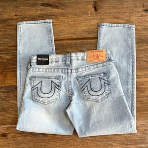 True Religion Kids GENO relaxed slim Straight Jeans